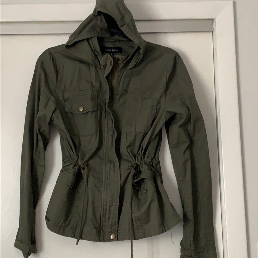 Jacket With Waist String